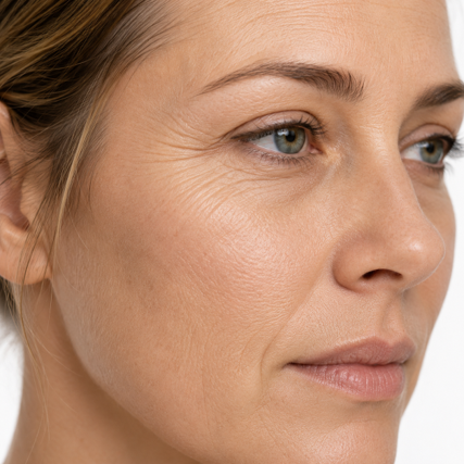 Fine lines and visible signs of ageing