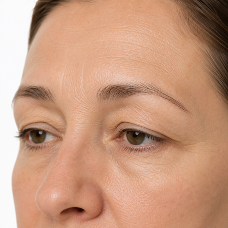 General loss of facial firmness