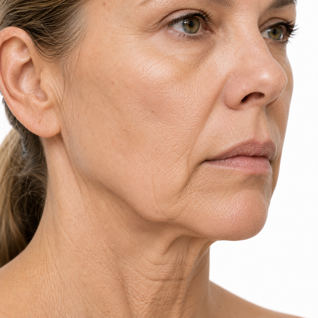 Loss of Collagen production