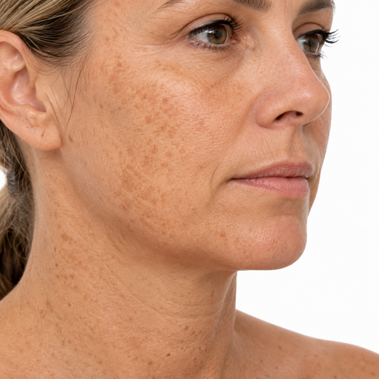 Pigmentation and sunspots
