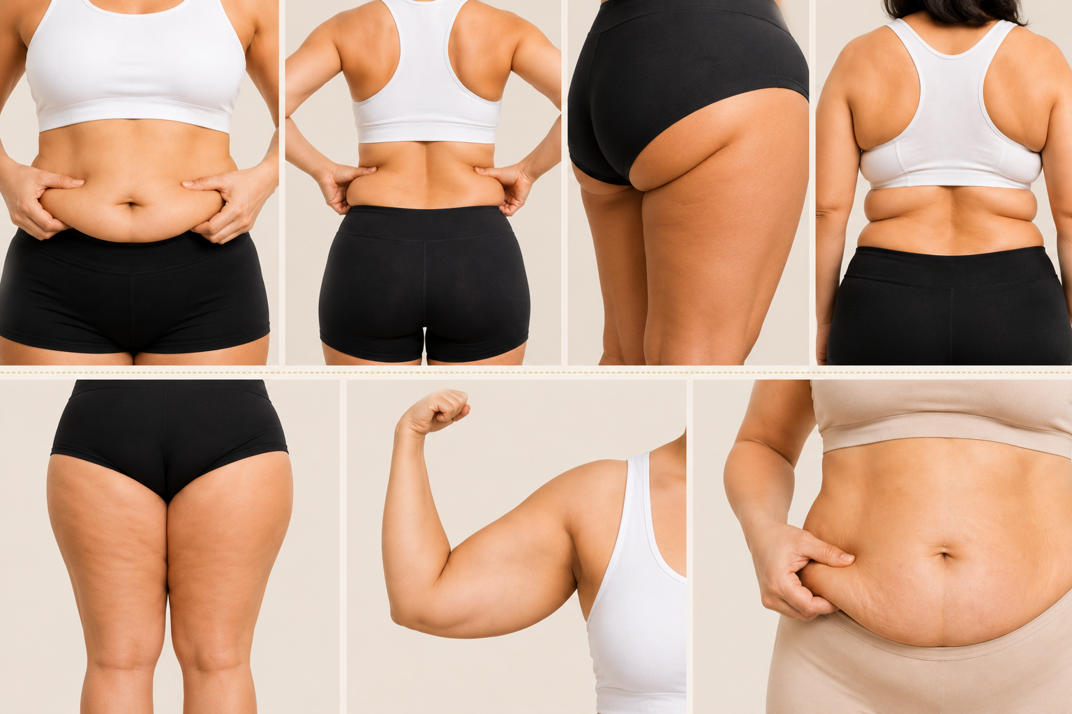 Which Body Parts Can Be Treated with fat cavitation