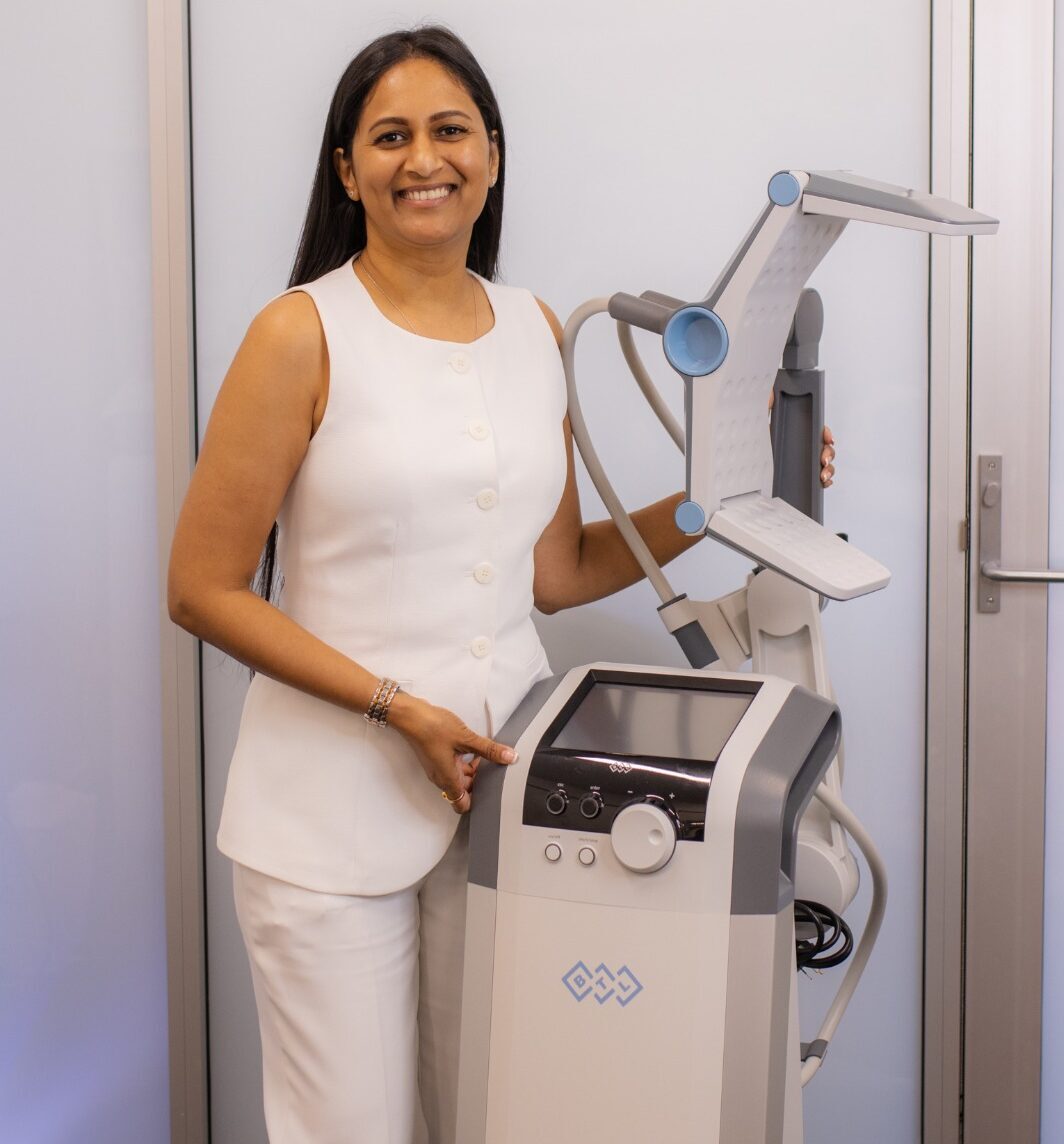 Ammesha using Vanquish Me for Fat reduction